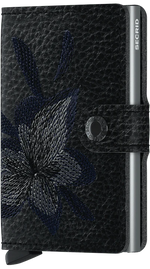 Afbeelding in Gallery-weergave laden, Miniwallet Stitch Magnolia black
