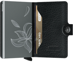 Miniwallet Stitch Magnolia black