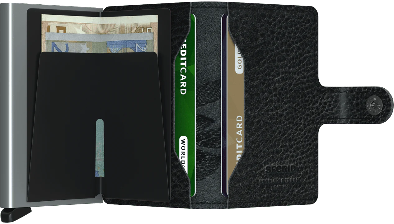 Miniwallet Stitch Magnolia black
