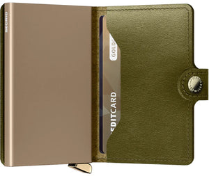 Secrid Premium miniwallet dusk olive