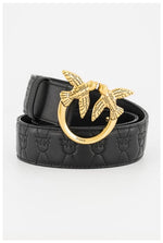 Afbeelding in Gallery-weergave laden, Pinko love puff birds belt nappa zwart
