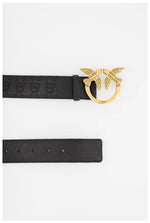 Afbeelding in Gallery-weergave laden, Pinko love puff birds belt nappa zwart
