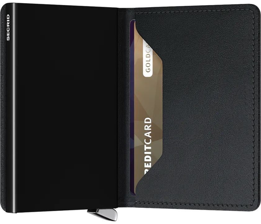 Secrid Premium slimwallet emboss lines black