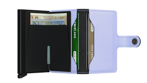 Miniwallet Matte lilac black