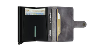 Miniwallet vintage grey