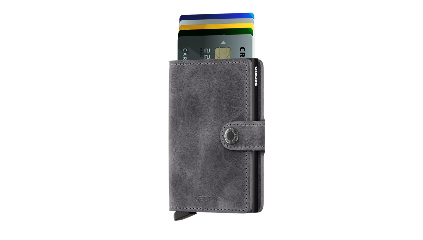 Miniwallet vintage grey