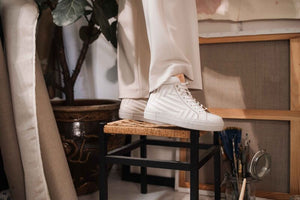 Fred De La Bretoniere sneaker hoog off white